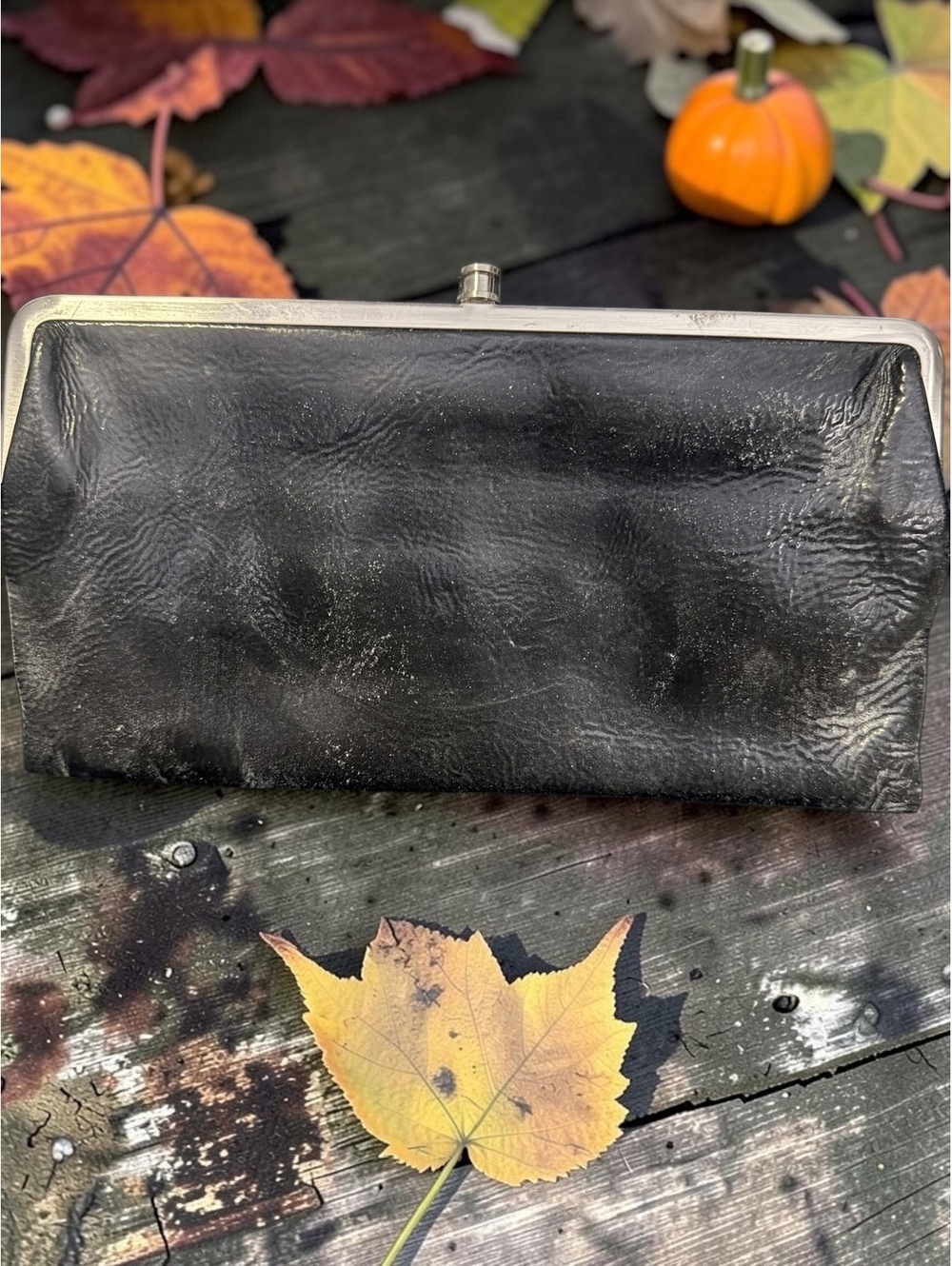 HOBO International Lauren Double-Frame Clutch Wallet